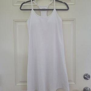 Old Navy White Racerback Active Dress